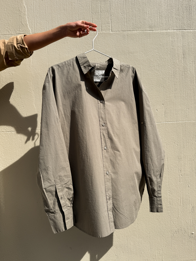 shirt olive garden organic cotton india gots certified aiayu denmark slow fashion cover