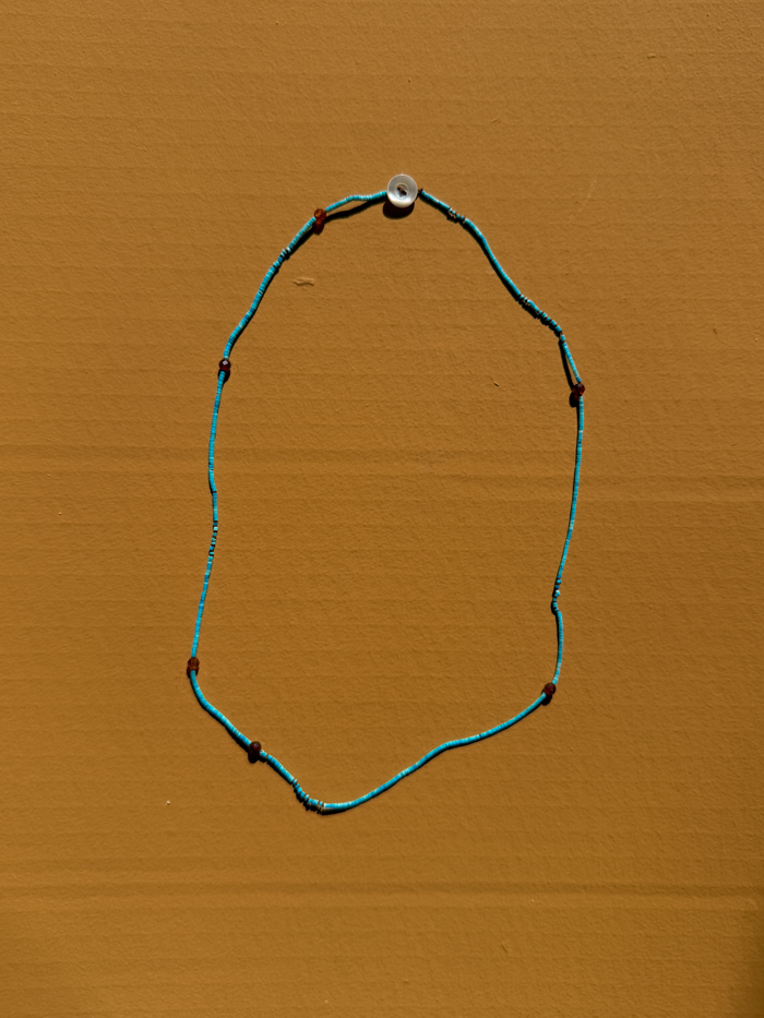handknot jewellery handmade jewellery amsterdam fairtrade jewellery bien x kem necklace turquoise hessonite