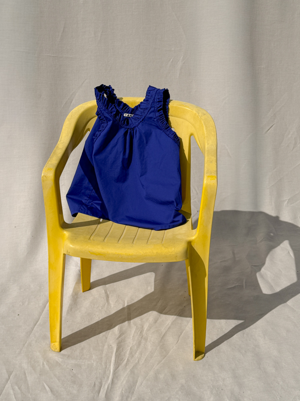 top Chloe azure fant shop online summer top romantic top cover