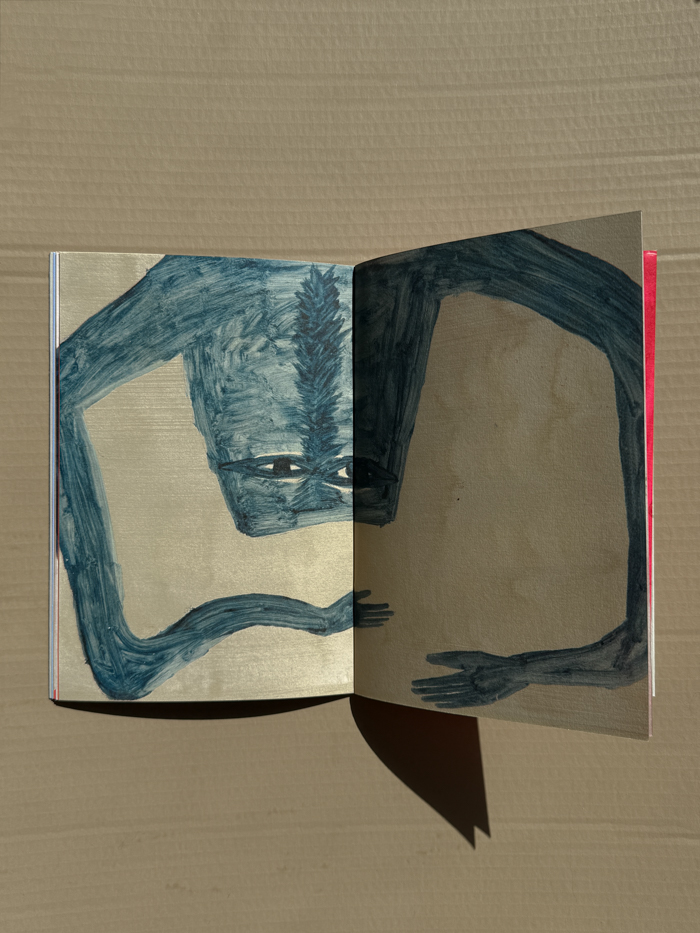Alexandra Duprez Ce que les yeux dispersent book ok des paris artist book page 2