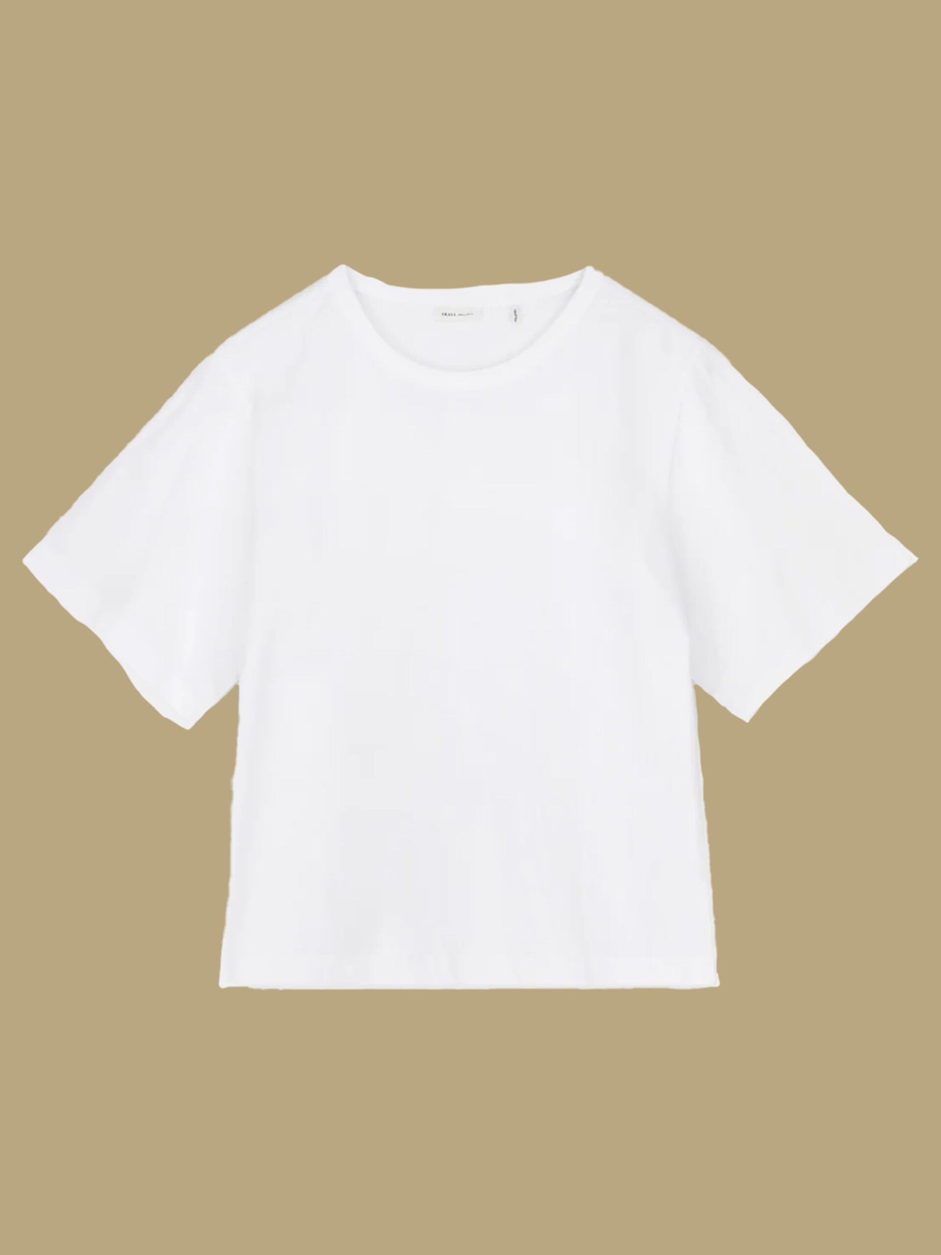 boyfriend tee gots certified cotton india skall studio denmark optic white