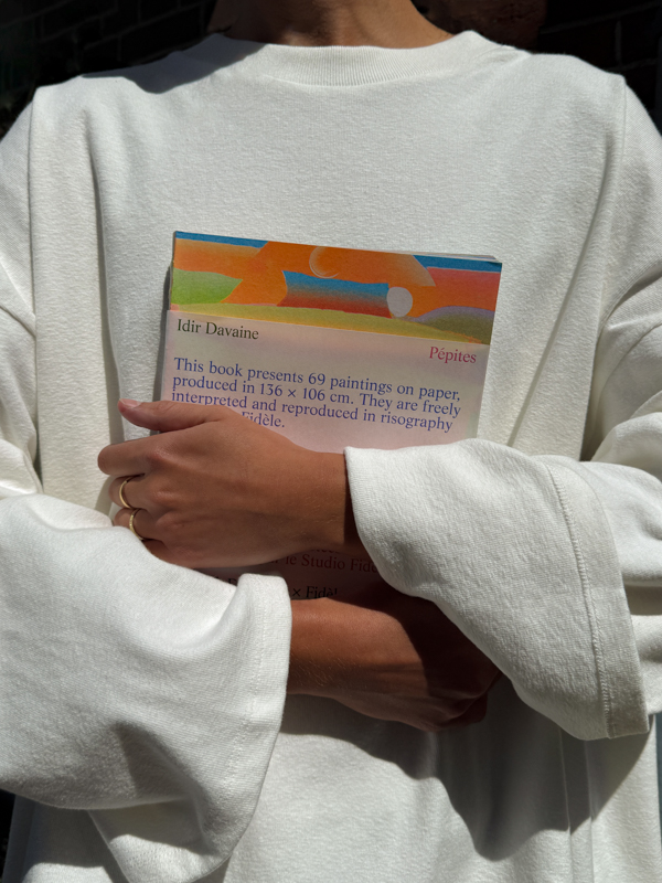 pepites idir davaine book Ok Des Paris × Fidèle Éditions artist book cover