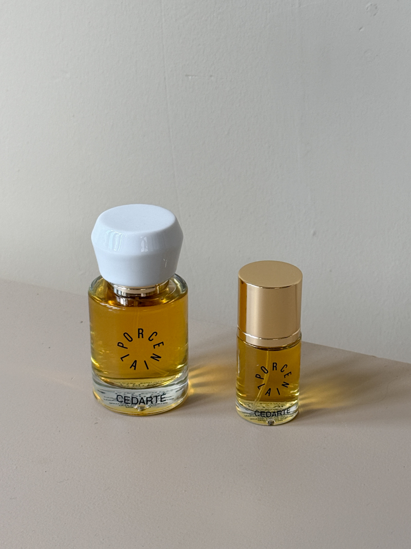 porcelain perfumery natural perfume Denmark Copenhagen cedarté