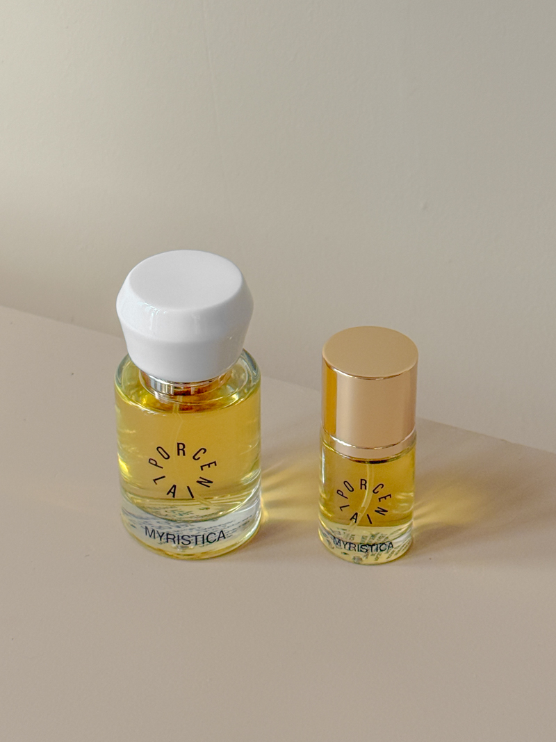 porcelain perfumery natural perfume Denmark Copenhagen myristica