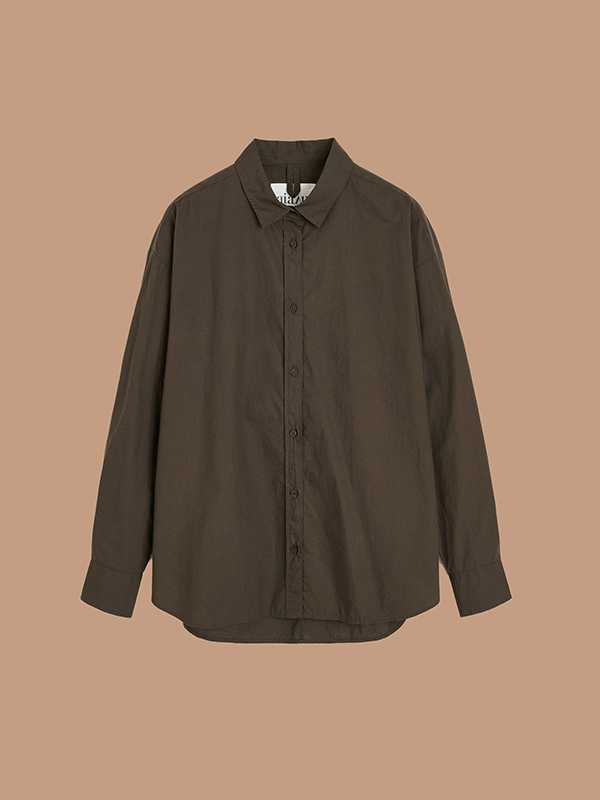 shirt smokey brown aiayu shop online new collection fw26 cover