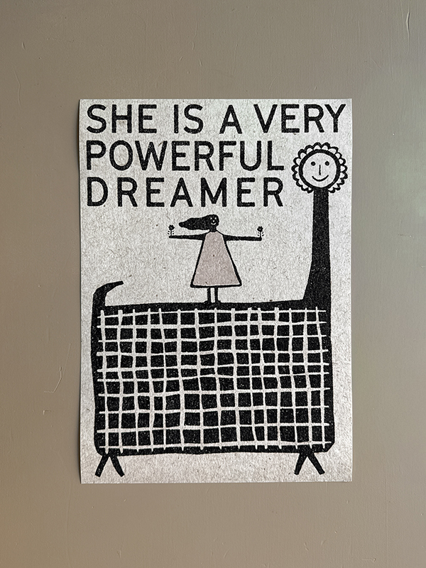 tuyo art very powerful dreamer David Schmitt Barcelona printmaking painter cover