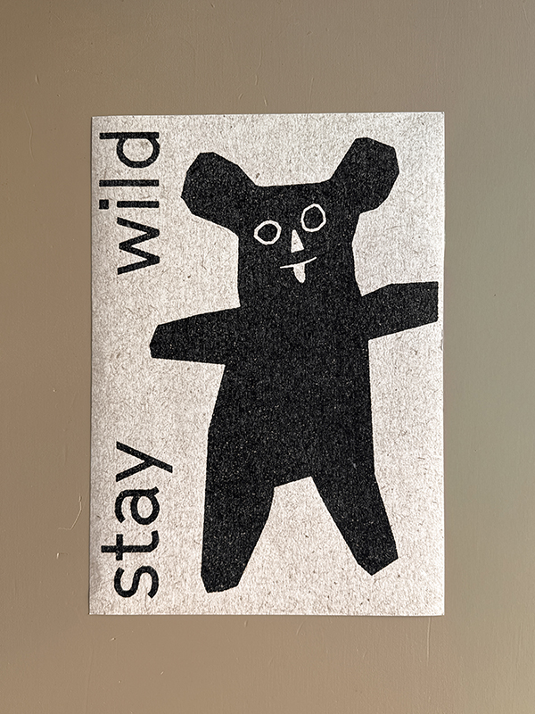 tuyo art stay wild David Schmitt Barcelona printmaking painter cover