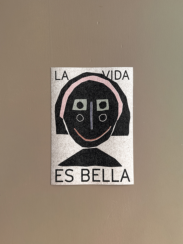 tuyo art la vida es Bella David Schmitt Barcelona printmaking painter cover