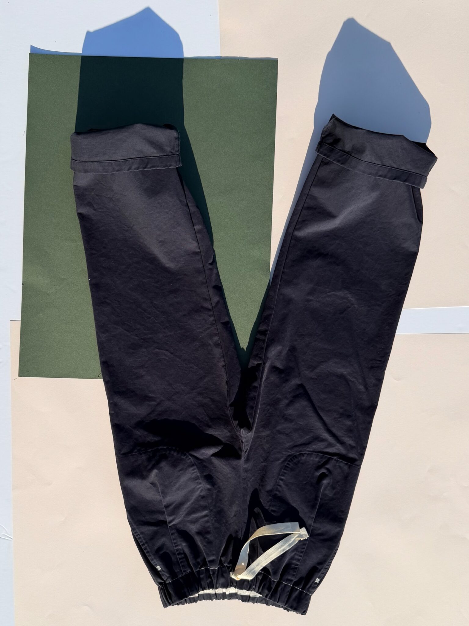 stine pants dark navy cotton fant the netherlands full