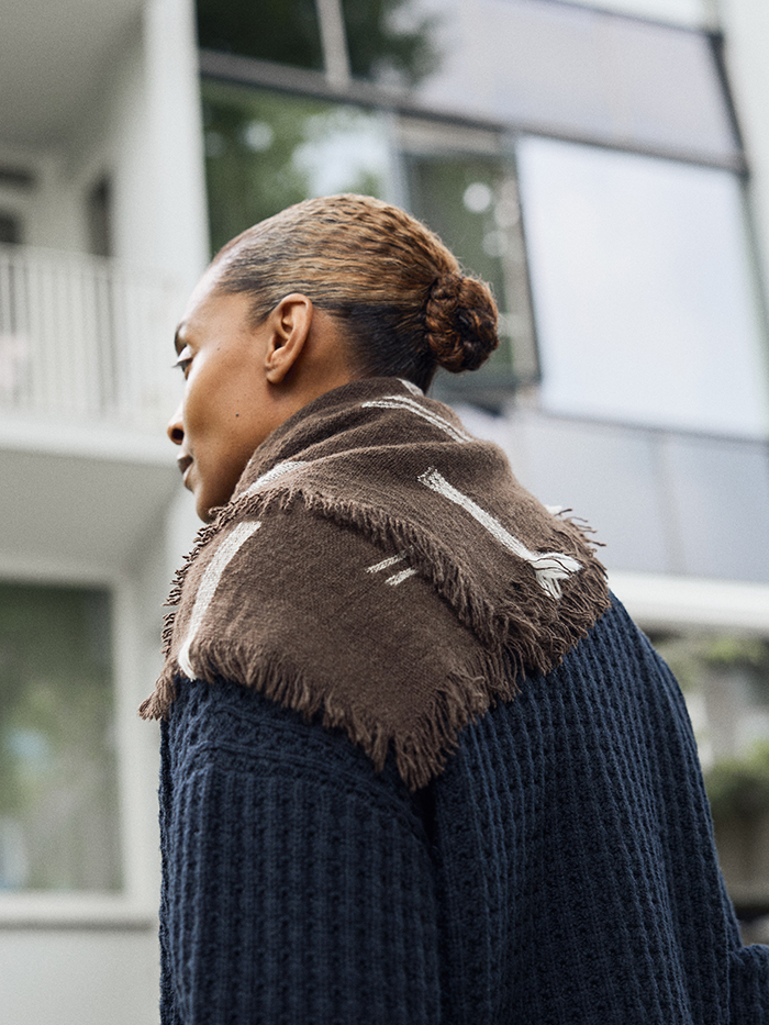 kina mix pure brown aiayu shop online yak scarf cover