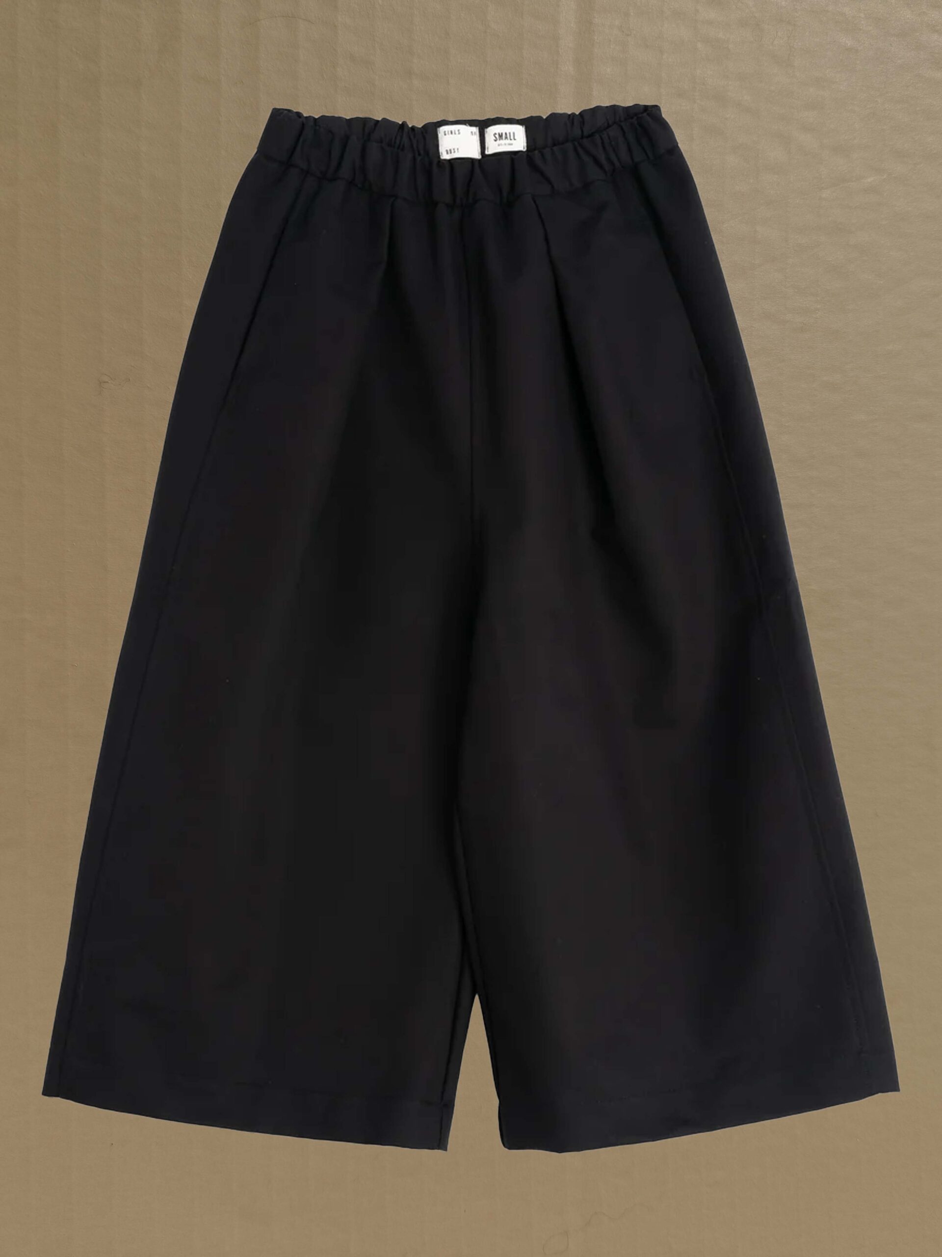 nirvana pants nebraska cotton black culotte eat dust girls of dust antwerp portugal made slow fashion product