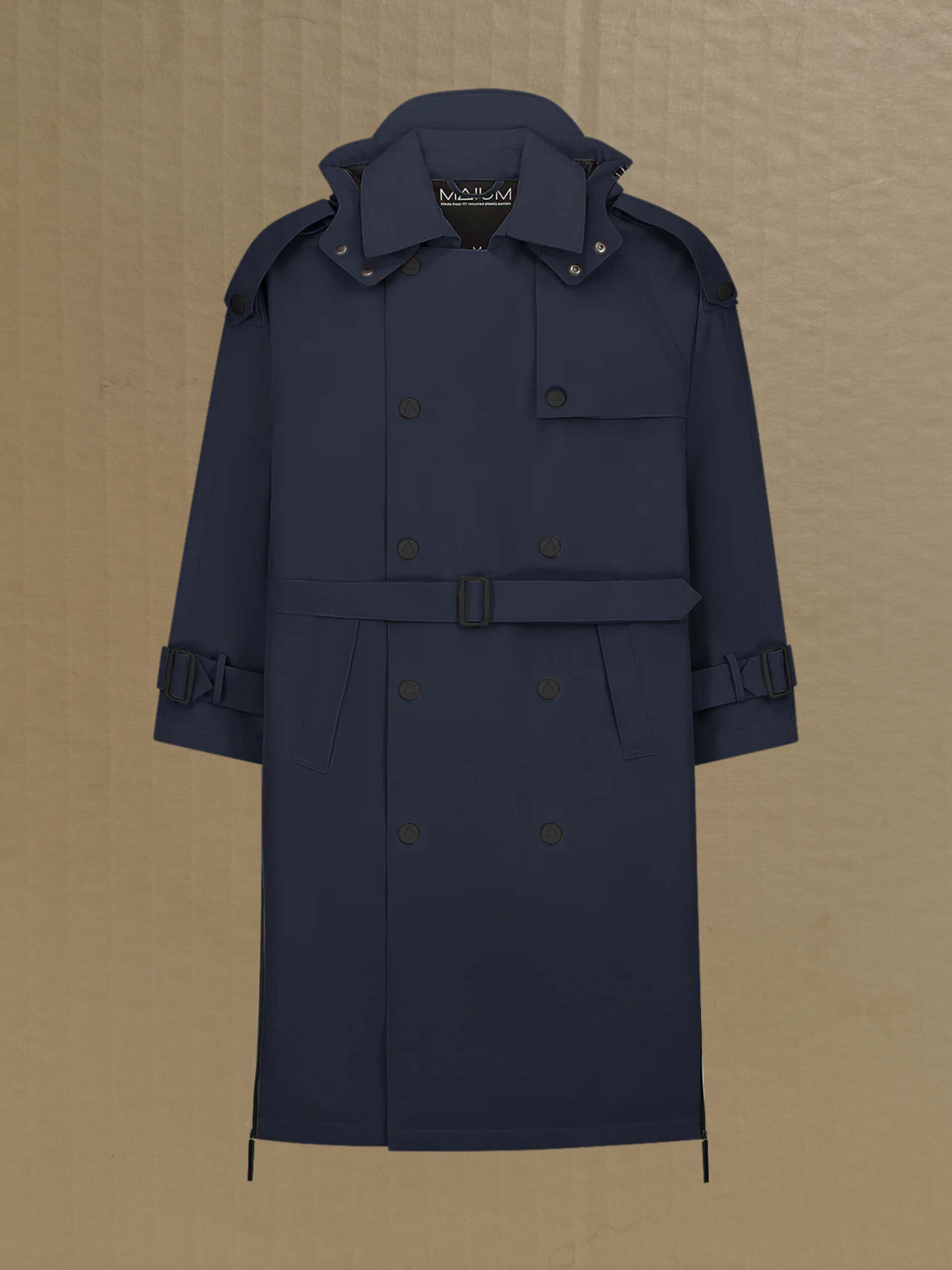 rainproof trench navy 06 macassar jacket coat maium packshot