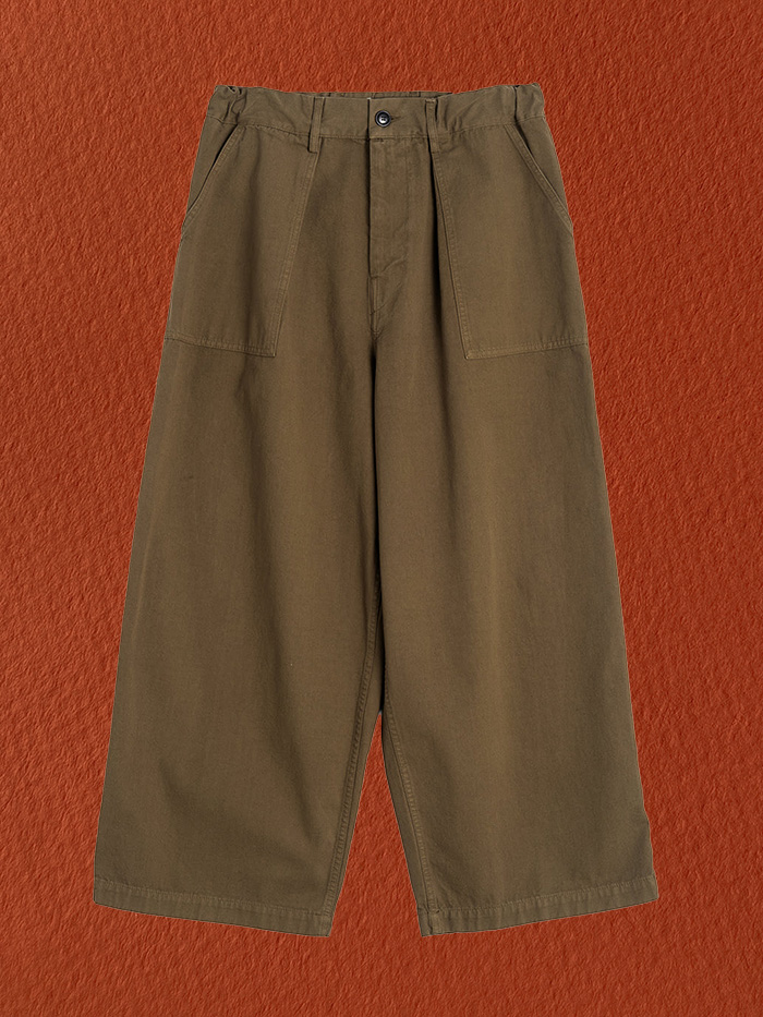 FATIGUE PANTS DUCK CANVAS LIZARD girls of dust shop online front