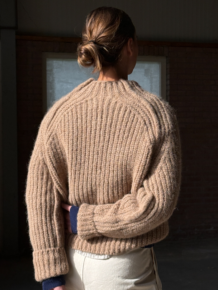 alpaca jumper cocoon knitwit stable Baambrugge camel