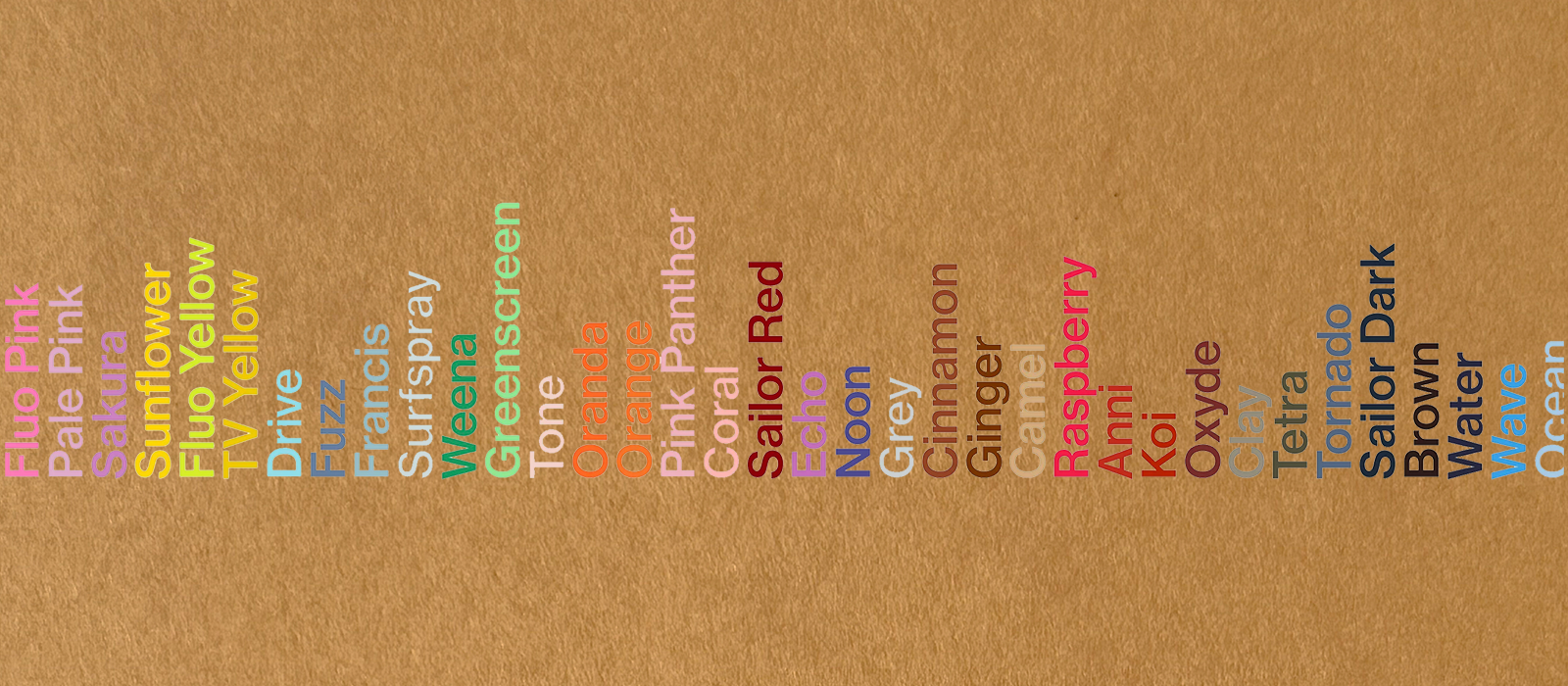 SUSAN BIJL 48 colours collection slider